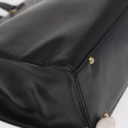 Celine Tote bag Leather, BLACK, LEATHER, Tote bag