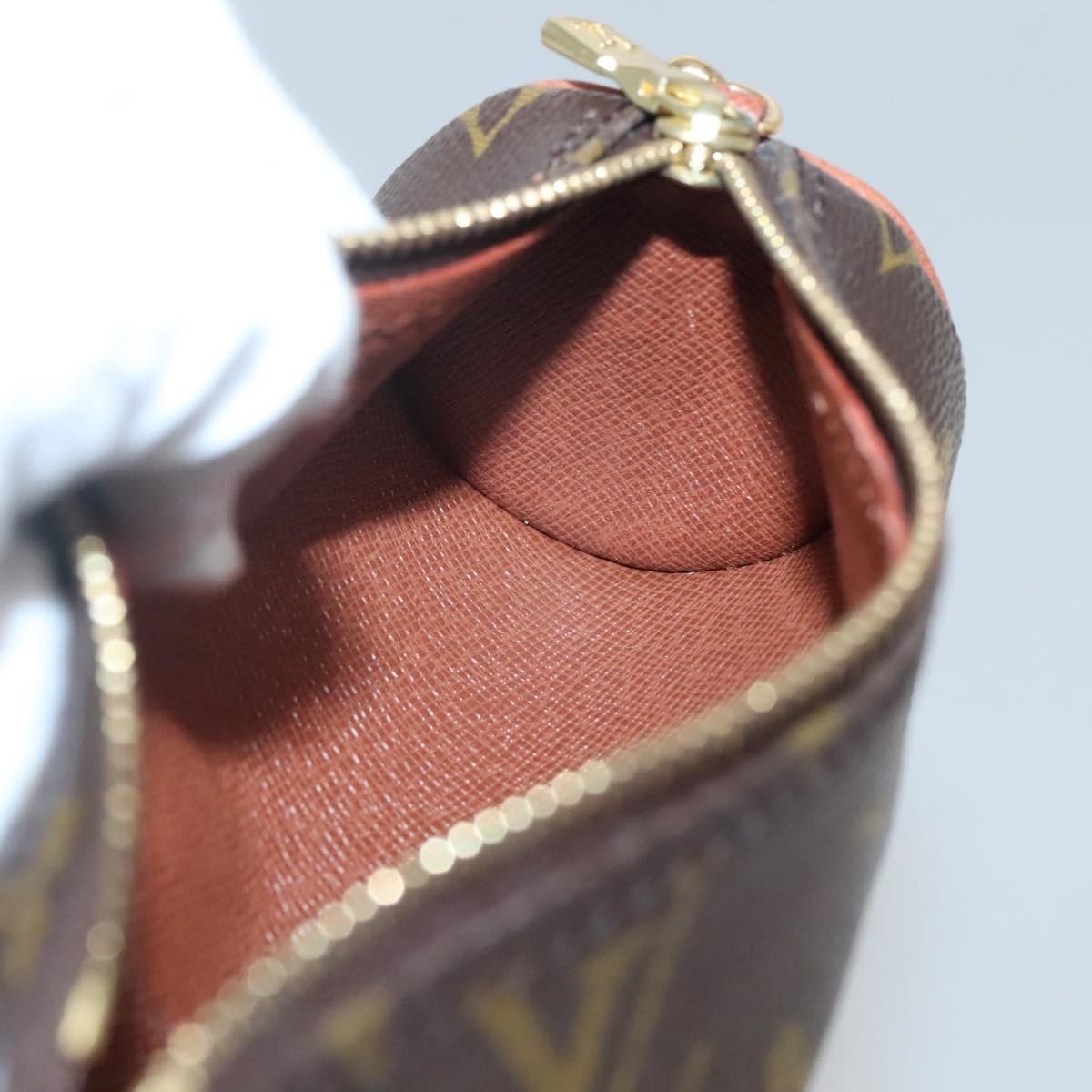 Louis Vuitton Papillon Pochette Monogram Canvas, BROWN, CANVAS, Handbag