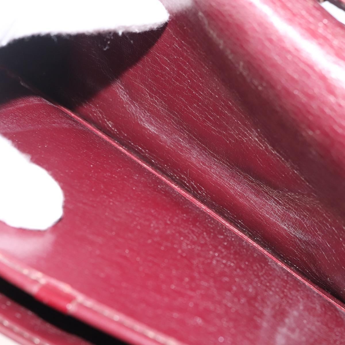 Christian Dior Vintage Trotter Flap Shoulder Bag Canvas, RED, CANVAS, Shoulder bag