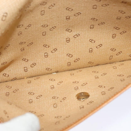 Christian Dior Flap Pouch Canvas, BROWN, CANVAS, Clutche & pouche