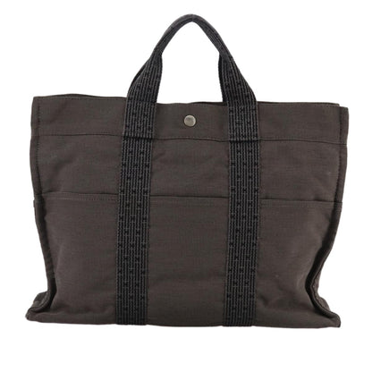 Hermes Fourre-tout Herline Fourre-tout Herline, GRAY, CANVAS, Tote bag