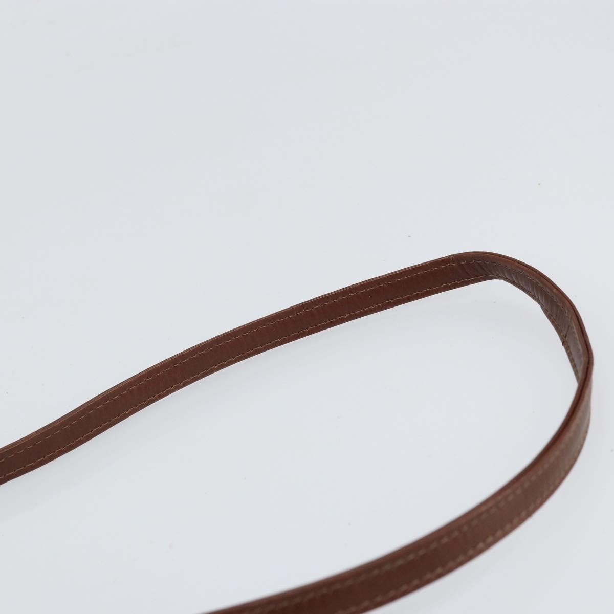 Valentino Garavani Vintage shoulder bag Leather, BROWN, LEATHER, Shoulder bag