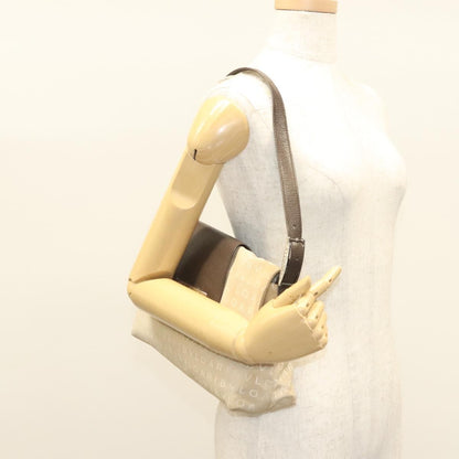 Bvlgari B.Zero1 Logomania Bag Canvas with Leather, BEIGE, CANVAS, Shoulder bag
