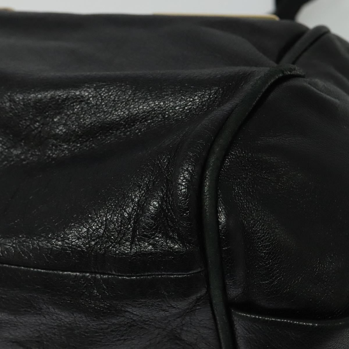 Chloe Ethel Handbag Leather, BLACK, LEATHER, Handbag