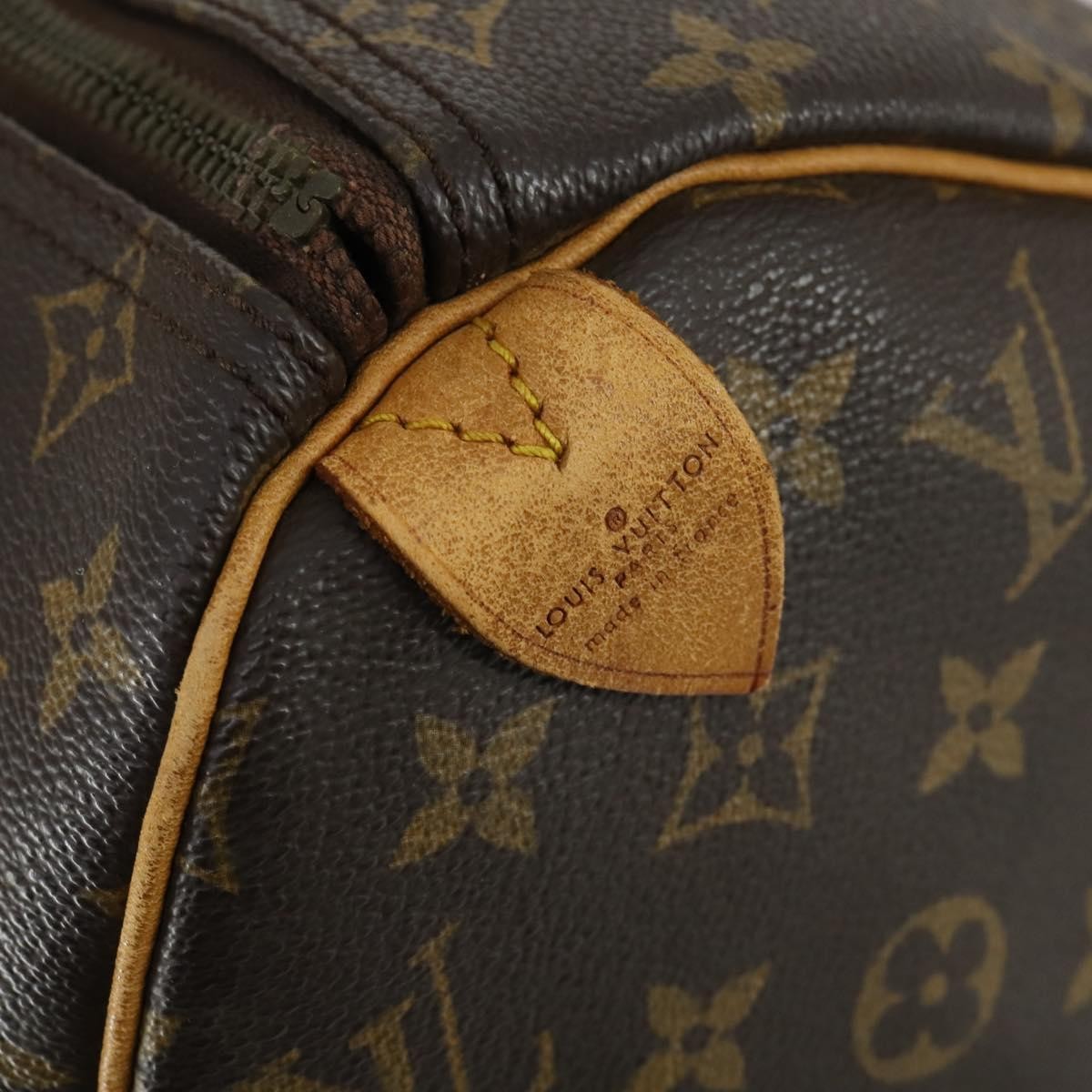 Louis Vuitton Keepall Bag Monogram Canvas, BROWN, CANVAS, Travel bag
