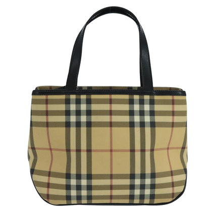 Burberry Nova Check Tote canvas check pattern, BEIGE, CANVAS, Tote bag