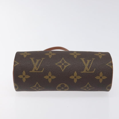 Louis Vuitton Papillon Pochette Monogram Canvas, BROWN, CANVAS, Handbag