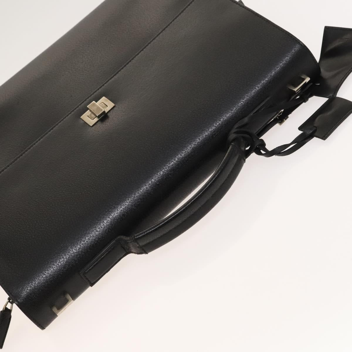 Gucci Briefcase Leather, BLACK, LEATHER, Briefcase