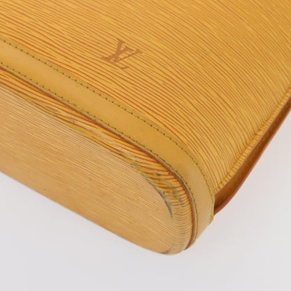 Louis Vuitton Lussac Handbag Epi Leather, YELLOW, LEATHER, Handbag