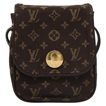 Louis Vuitton Cancun Pochette Monogram Mini Canvas, BROWN, CANVAS, Clutche & pouche