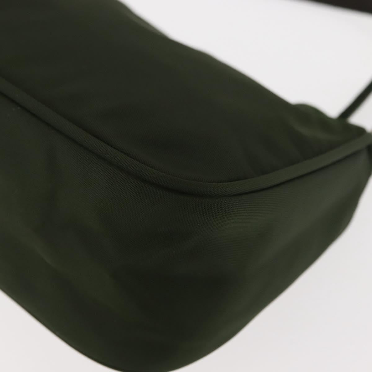 Prada Pochette Shoulder Bag Tessuto, KHAKI, NYLON, Clutche & pouche
