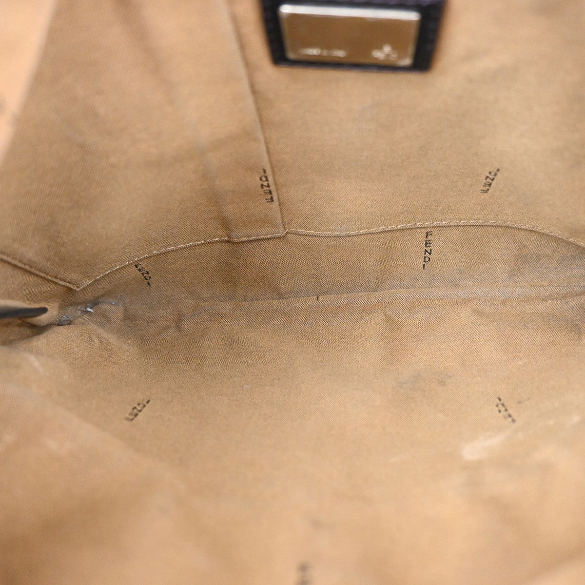 Fendi Chef Zip Crossbody Bag Zucca Canvas, BROWN, CANVAS, Shoulder bag