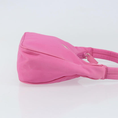 Prada Hobo Tessuto, PINK, NYLON, Handbag