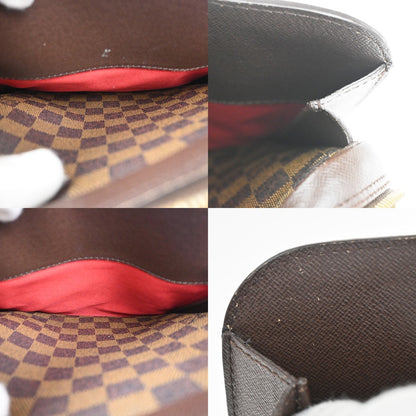 Louis Vuitton Triana Bag Damier, Brown, Canvas, Handbag