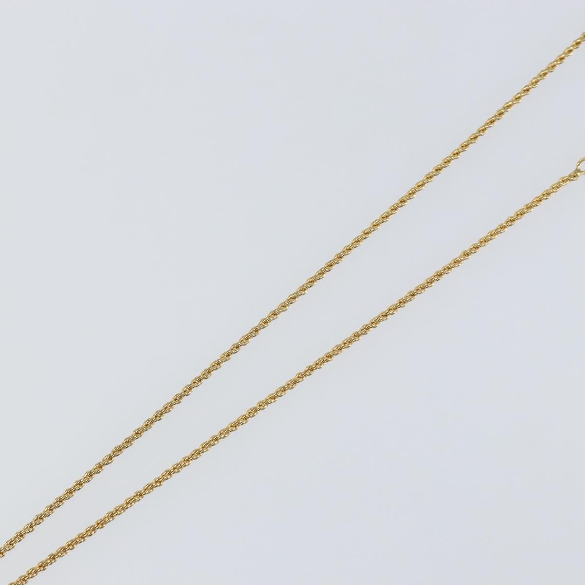 Christian Dior CD Round Pendant Necklace Metal, Gold, Metal, Necklace