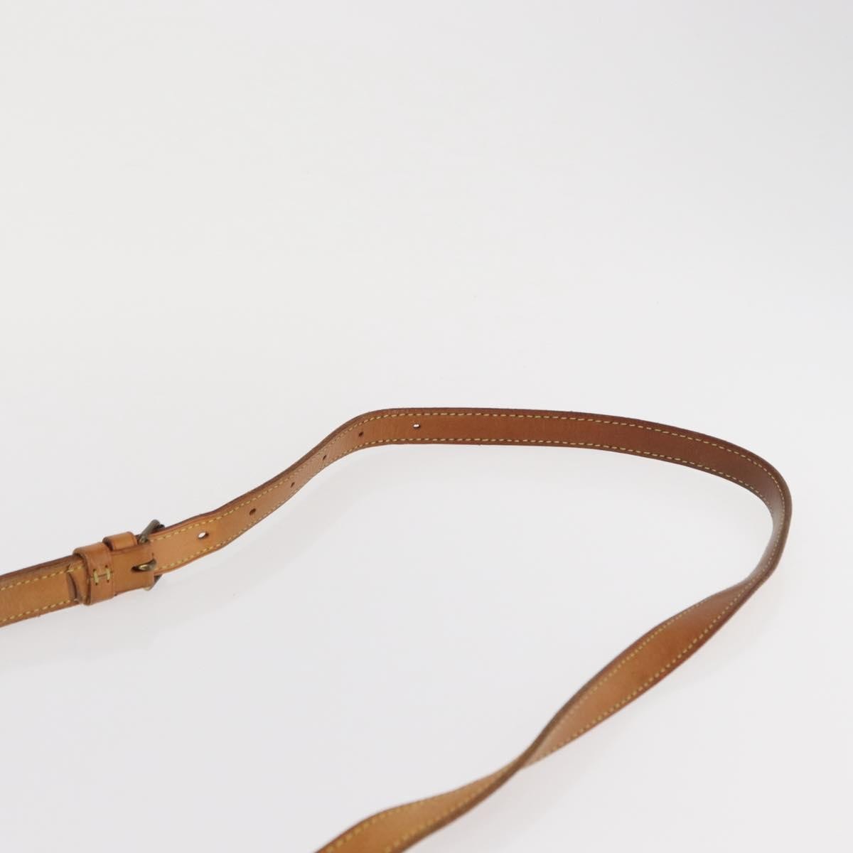 Louis Vuitton Saumur Handbag Damier, BEIGE, CANVAS, Shoulder bag