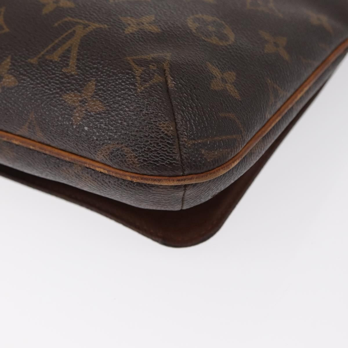 Louis Vuitton Musette Salsa Handbag Monogram Canvas, BROWN, CANVAS, Shoulder bag
