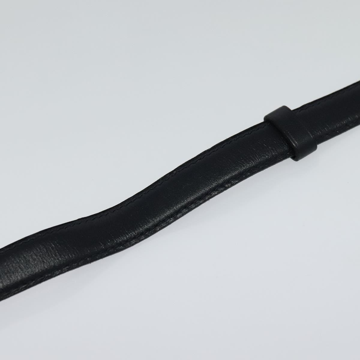 Chanel CC Belt Leather, BLACK, LEATHER, Belts