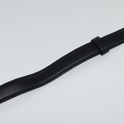 Chanel CC Belt Leather, BLACK, LEATHER, Belts