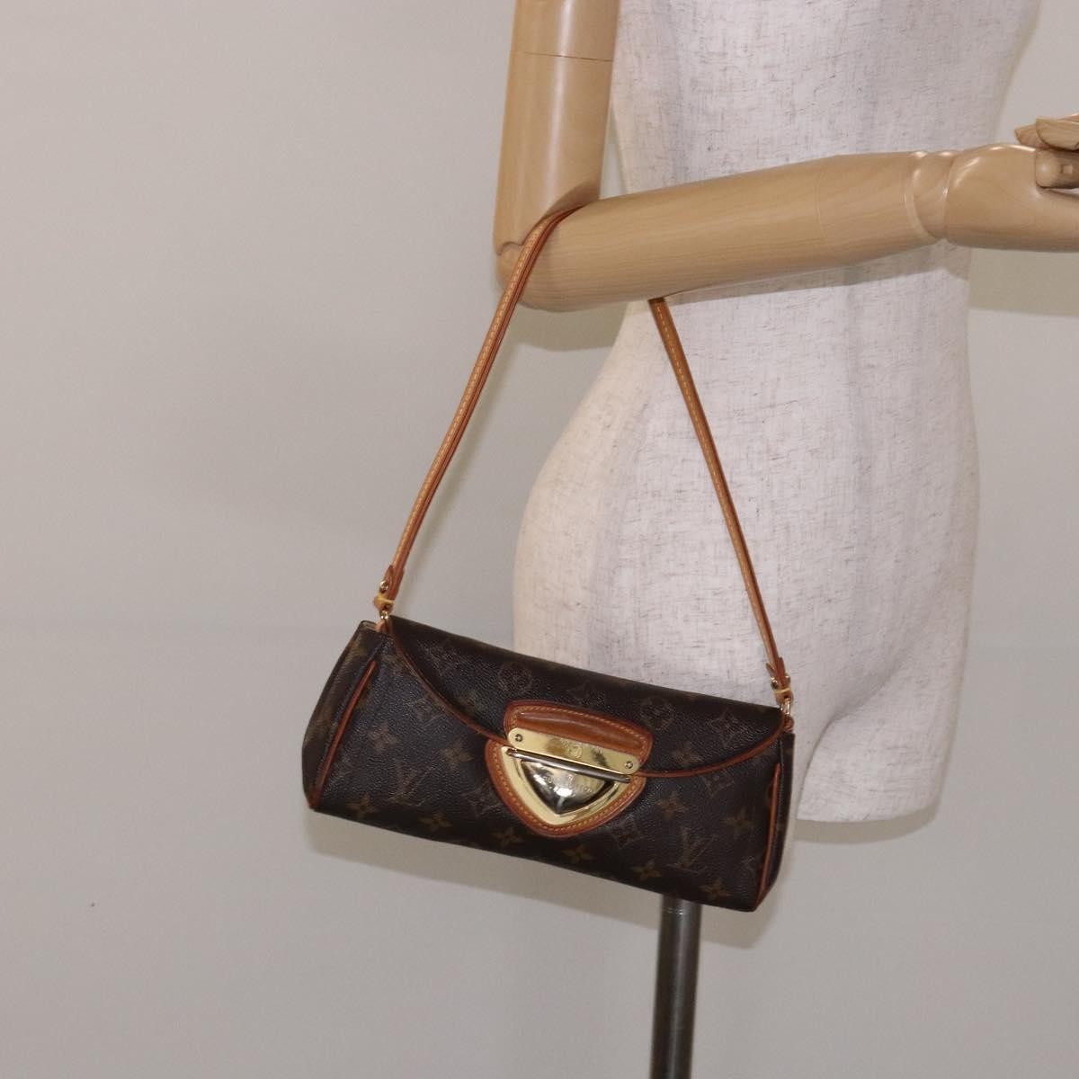 Louis Vuitton Beverly Handbag Monogram Canvas, BROWN, CANVAS, Handbag