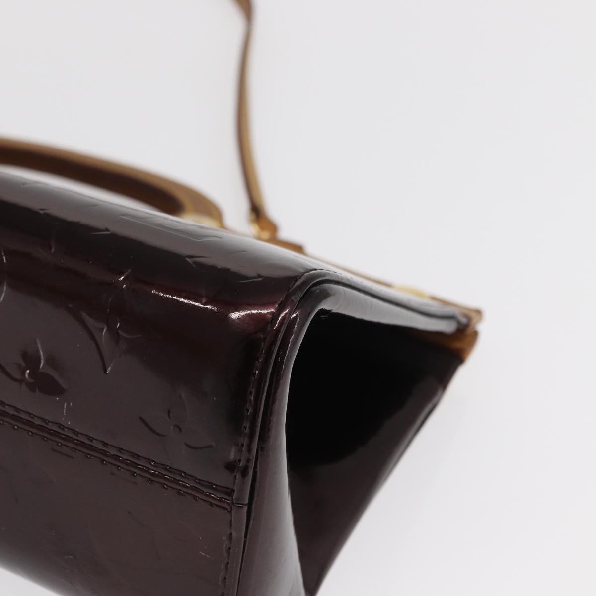 Louis Vuitton Roxbury Drive Handbag Monogram Vernis, PURPLE, PATENT_LEATHER, Handbag