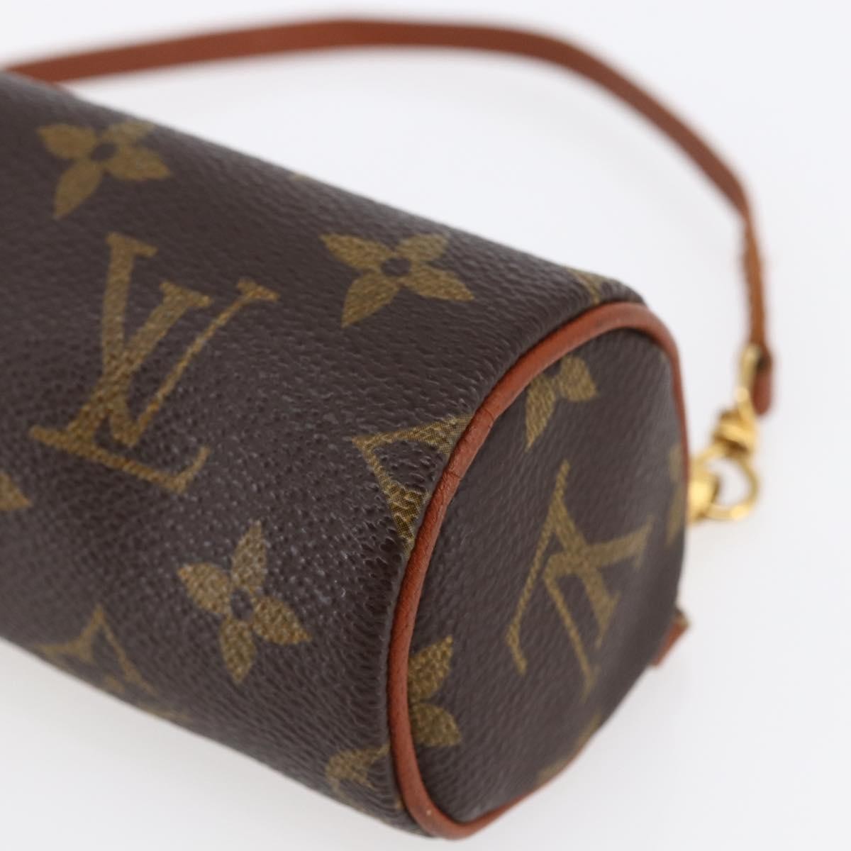 Louis Vuitton Papillon Pochette Monogram Canvas, BROWN, CANVAS, Handbag