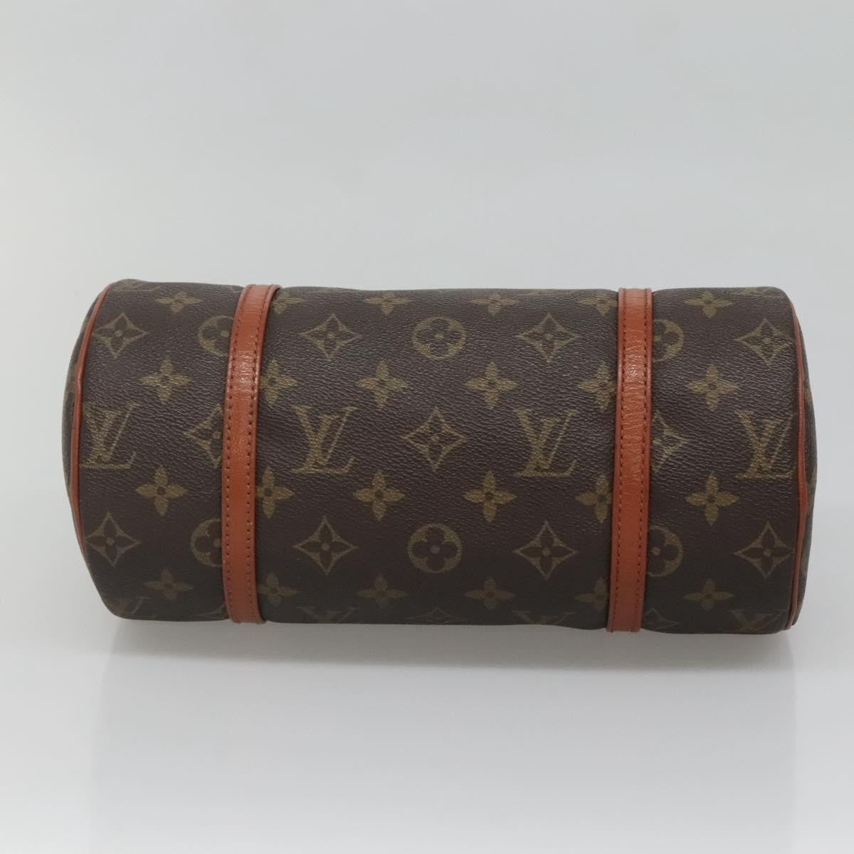 Louis Vuitton Papillon Handbag Monogram Canvas, BROWN, CANVAS, Handbag
