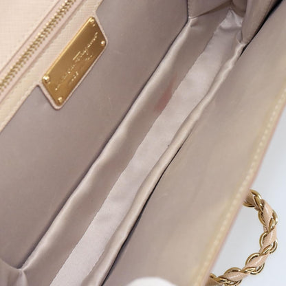 Salvatore Ferragamo Vala Chain Shoulder bag Leather, PINK, LEATHER, Shoulder bag