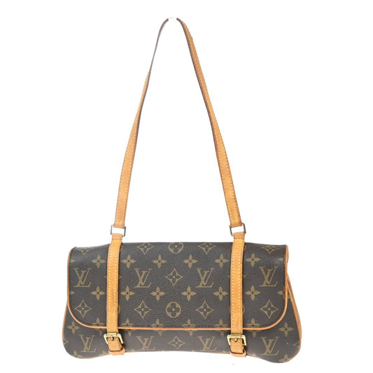 Louis Vuitton Marelle Shoulder Bag Monogram Canvas, BROWN, CANVAS, Shoulder bag