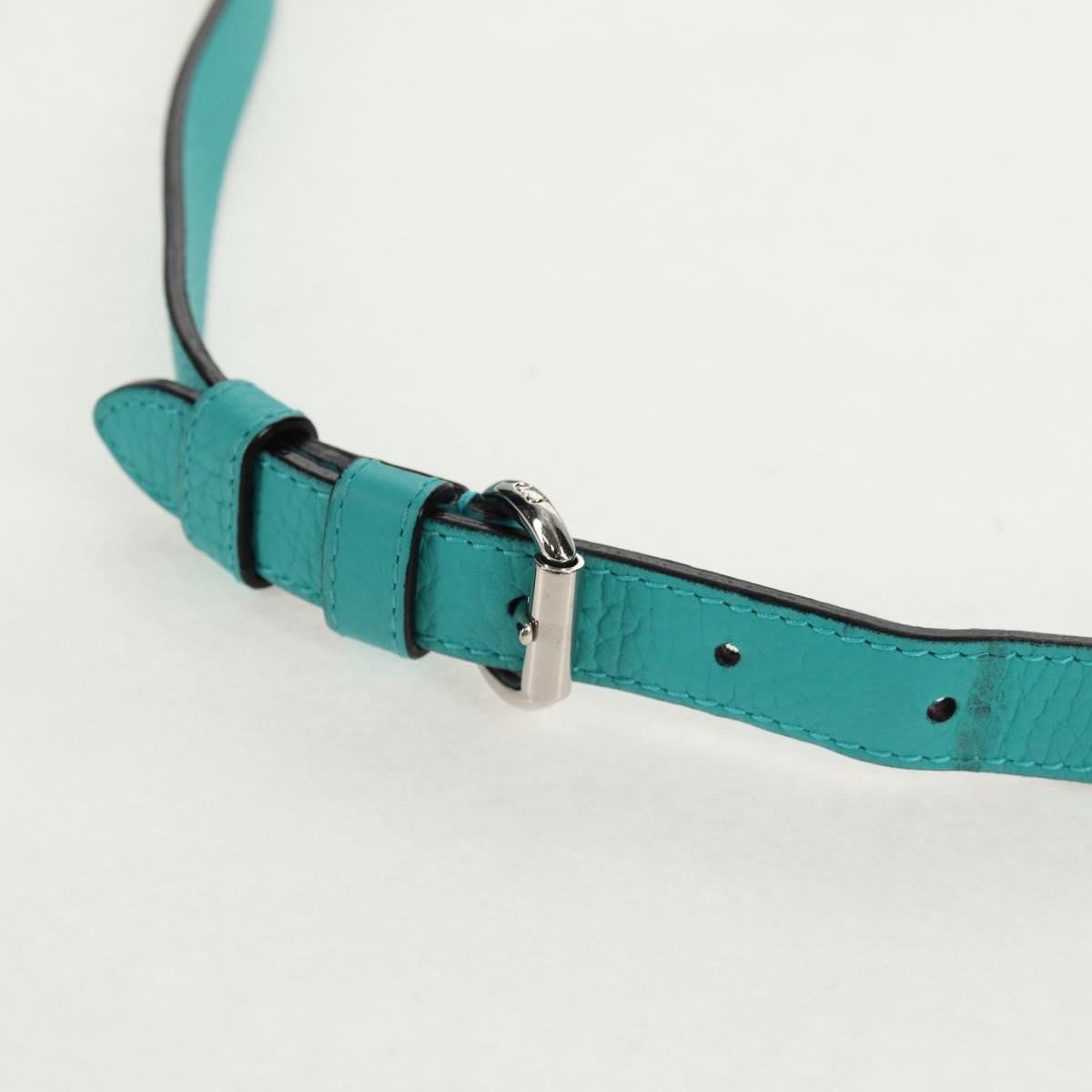 Christian Dior Diorissimo Tote Pebbled Leather, TURQUOISE, LEATHER, Tote bag