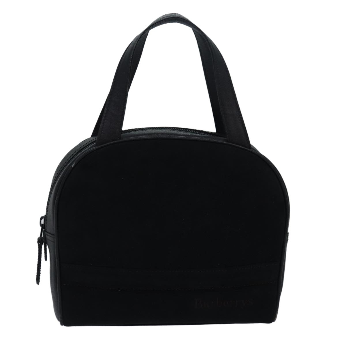Burberry Vintage Handbag Suede, BLACK, SUEDE, Handbag
