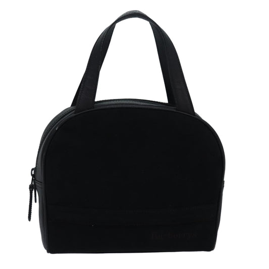 Burberry Vintage Handbag Suede, BLACK, SUEDE, Handbag