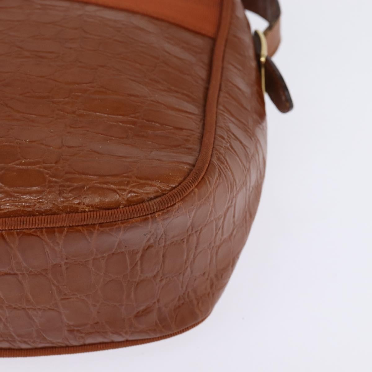 Salvatore Ferragamo Vala Shoulder Bag Leather, BROWN, LEATHER, Shoulder bag