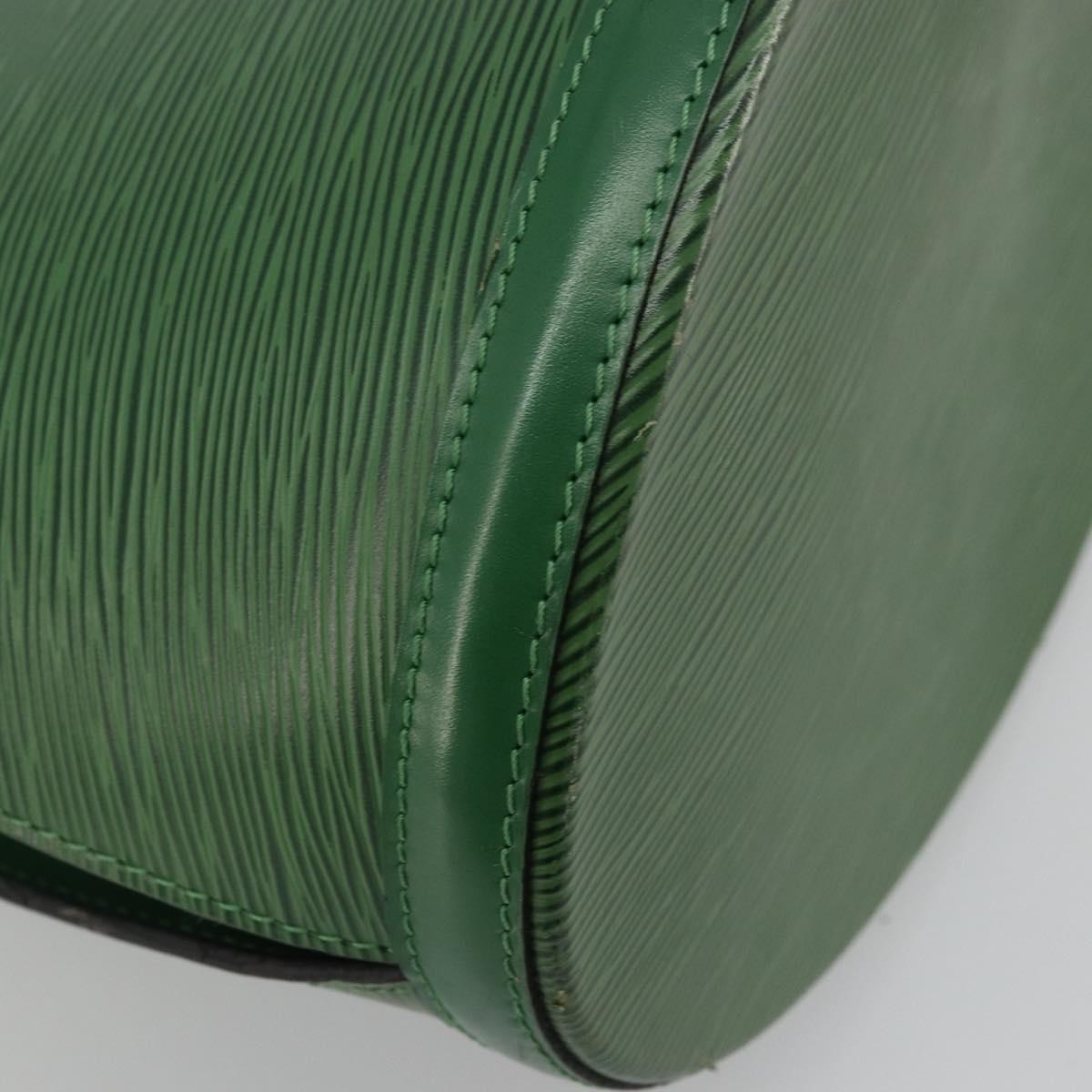 Louis Vuitton Cluny Shoulder Bag Epi Leather, Green, Leather, Shoulder Bag