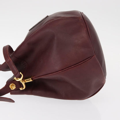 cartier Must de cartier bag Leather, BURGUNDY, LEATHER, Shoulder bag
