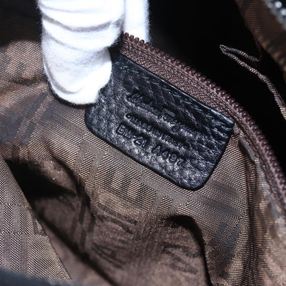 Salvatore Ferragamo Gancini Tote Leather, BLACK, LEATHER, Tote bag