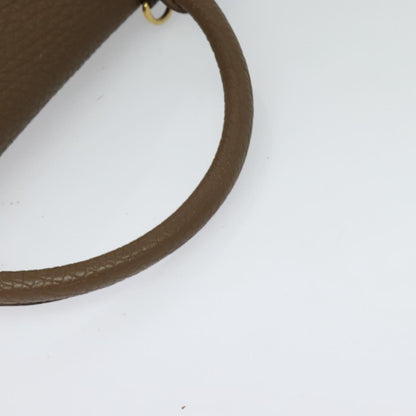 Celine Trapeze Bag Leather, BEIGE, LEATHER, Handbag