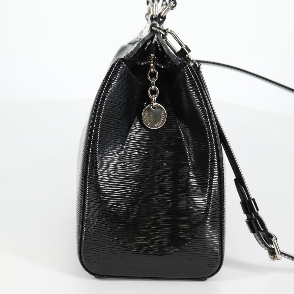 Louis Vuitton Brea Handbag Electric Epi Leather, BLACK, LEATHER, Handbag