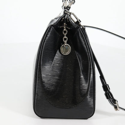 Louis Vuitton Brea Handbag Electric Epi Leather, BLACK, LEATHER, Handbag