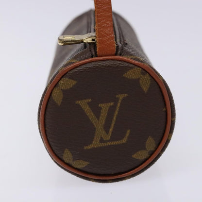 Louis Vuitton Papillon Pochette Monogram Canvas, BROWN, CANVAS, Handbag
