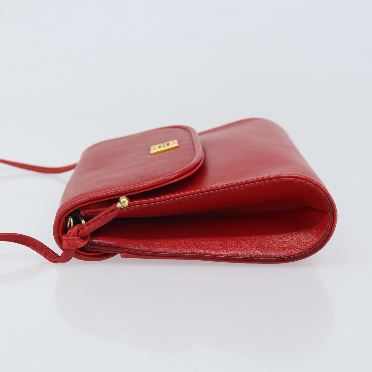 Givenchy Vintage 4G shoulder bag Leather, RED, LEATHER, Shoulder bag