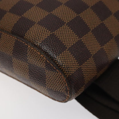 Louis Vuitton Geronimos Waist Bag Damier, BROWN, CANVAS, Shoulder bag