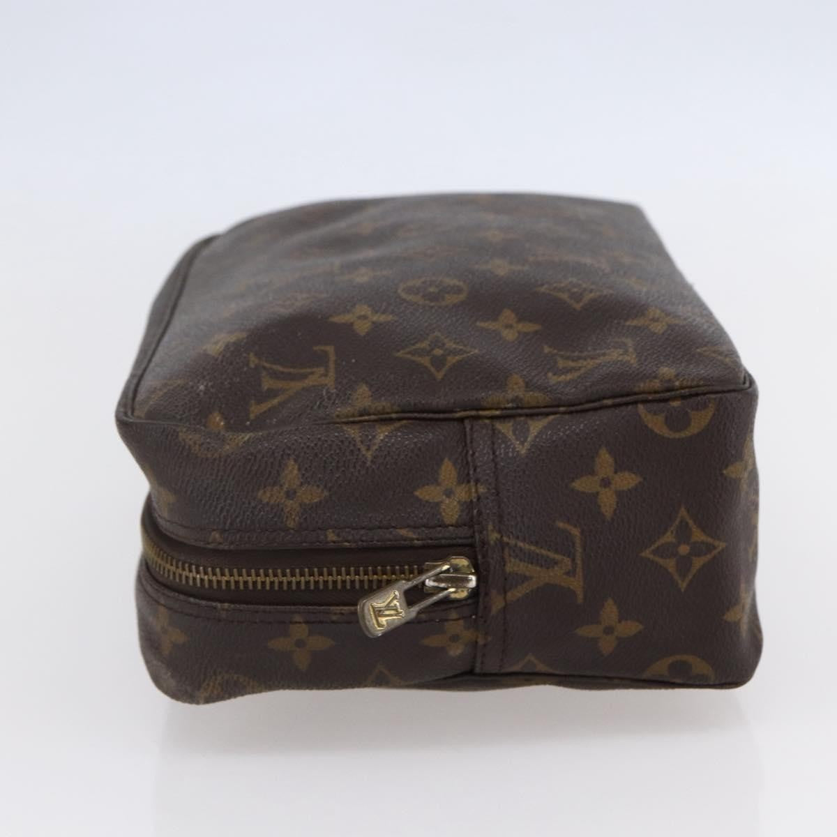Louis Vuitton Trousse Toilette Monogram Canvas, BROWN, CANVAS, Clutche & pouche