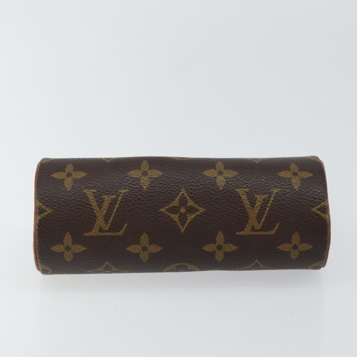 Louis Vuitton Papillon Pochette Monogram Canvas, BROWN, CANVAS, Clutche & pouche