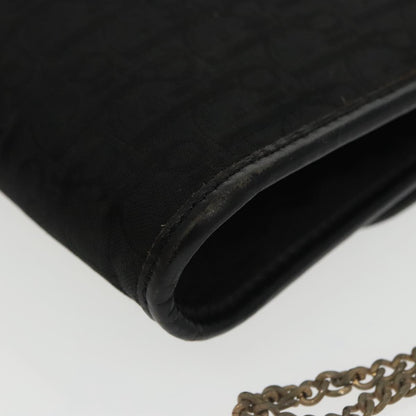 Christian Dior Trotter shoulder bag Canvas, BLACK, CANVAS, Clutche & pouche