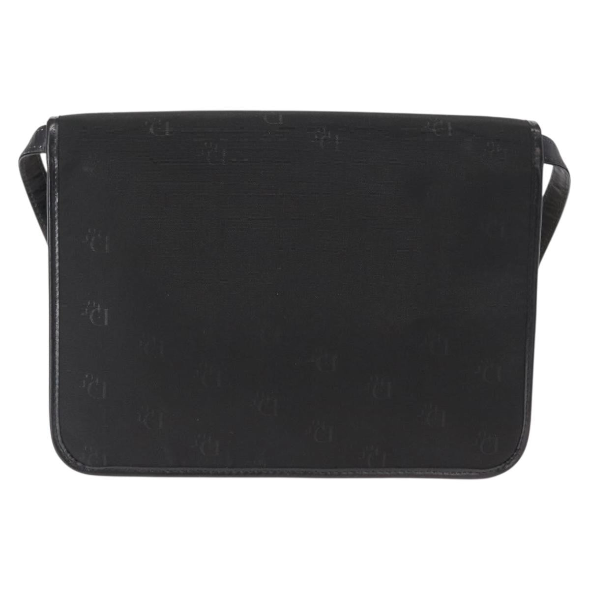 Christian Dior Vintage Shoulder Bag Nylon, BLACK, NYLON, Shoulder bag