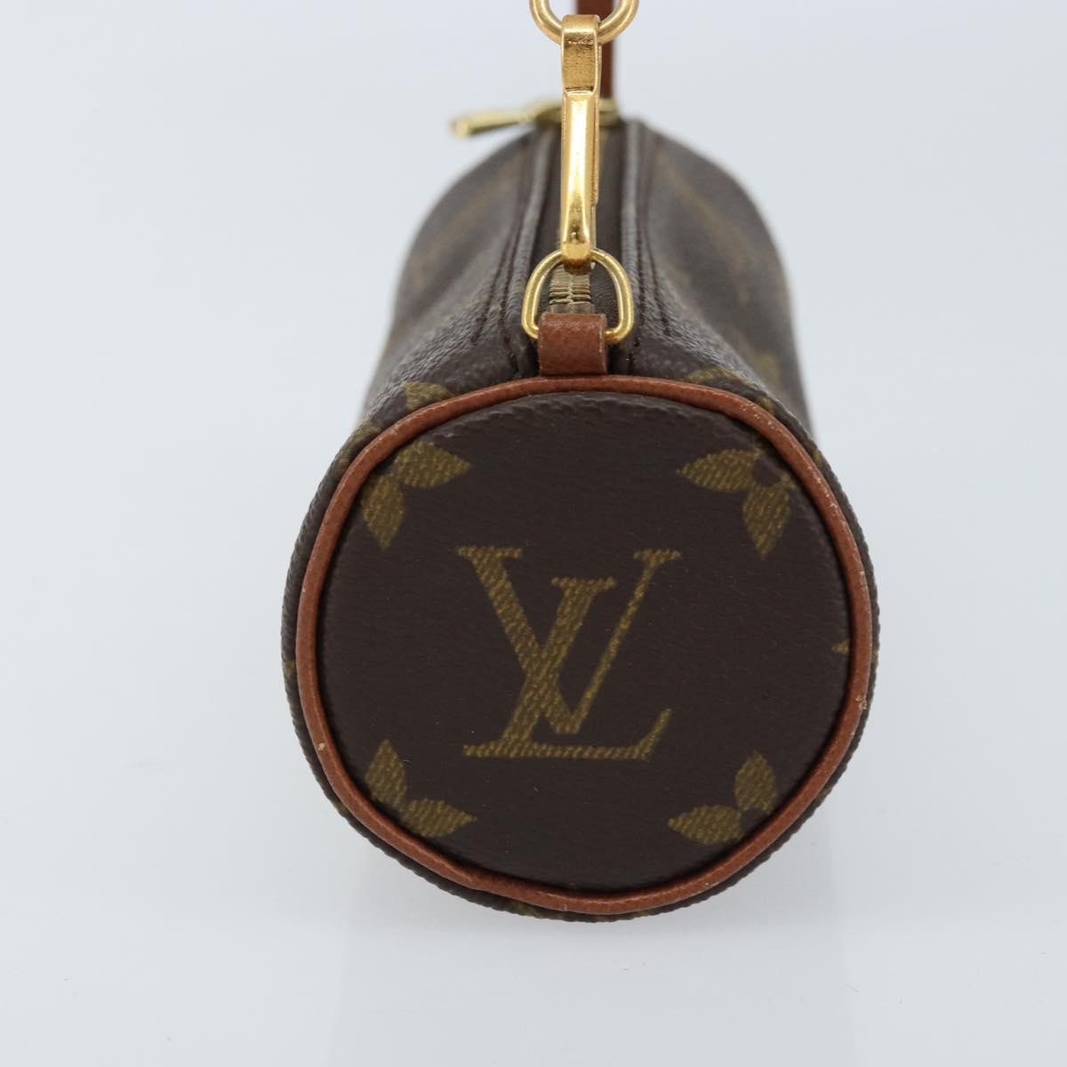Louis Vuitton Papillon Pochette Monogram Canvas, BROWN, CANVAS, Clutche & pouche