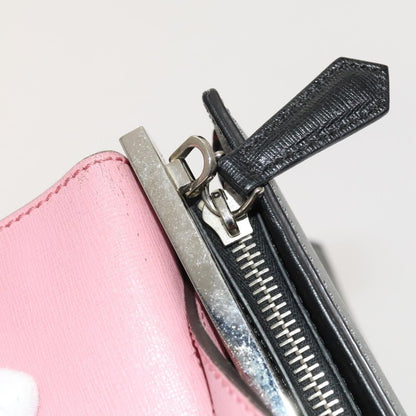 Fendi Demi Jour Satchel Leather, GRAY, LEATHER, Handbag