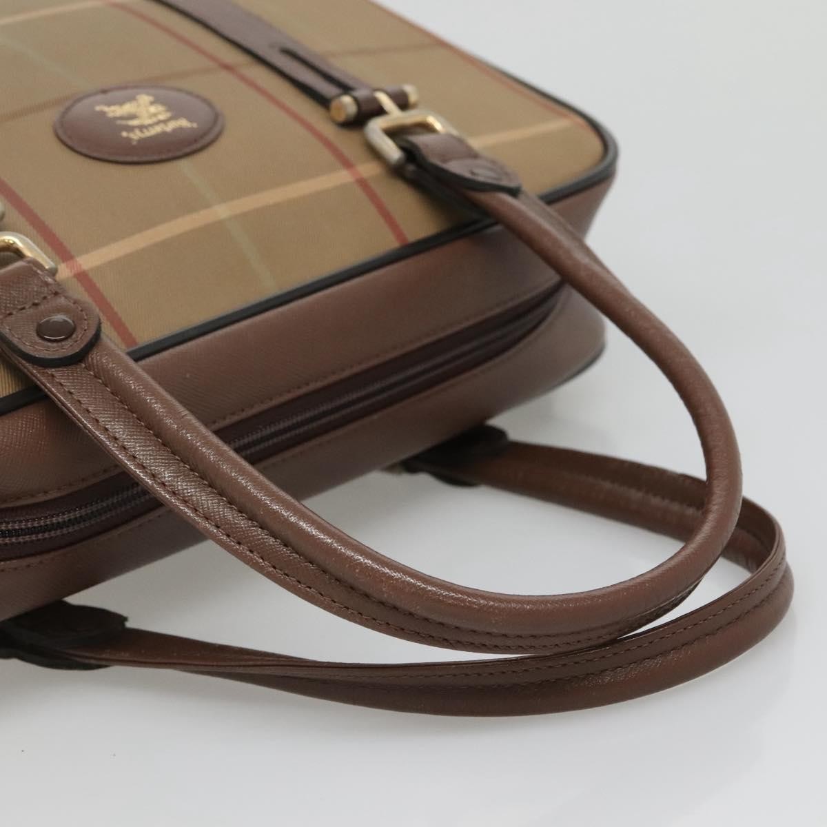 Burberry Nova Check Handbag Nova Check Canvas, BEIGE, CANVAS, Handbag