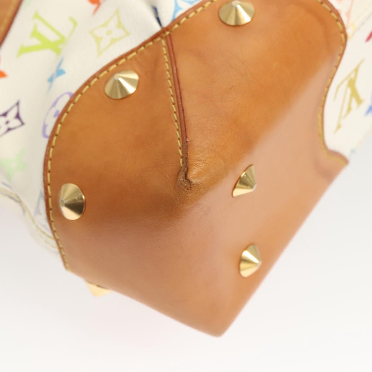 Louis Vuitton Judy Handbag Monogram Multicolor, WHITE, CANVAS, Handbag